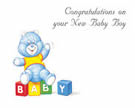 Congratulations On Your Baby Boy